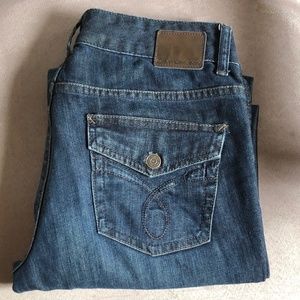 Calvin Klein Lean Bootcut Jeans